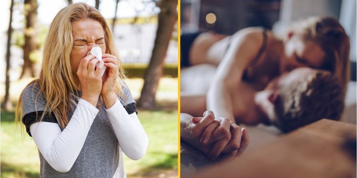 Having sex could alleviate hay fever symptoms