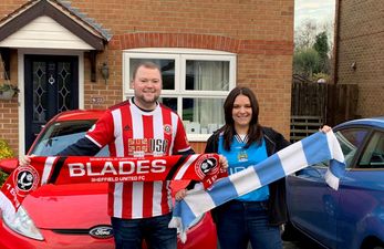 Married couple travel 3,000 miles for FA cup semi final – and will sit in opposite ends