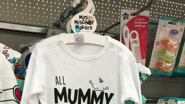Parents shocked over babygrow