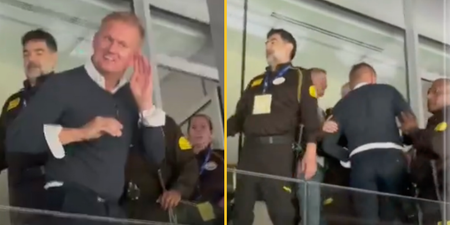 Alf Inge Haaland explains why he was escorted out of box during Real Madrid vs Man City