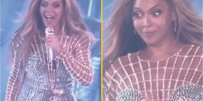 Beyonce gets Cardiff crowd to sing Love on Top