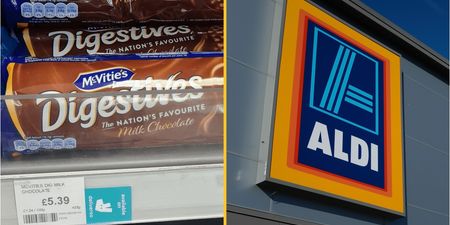Aldi poke fun at shop charging £5.39 for chocolate digestives