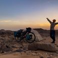 Adventurer says getting caught up in Sudanese civil war won’t derail her dream of cycling the world