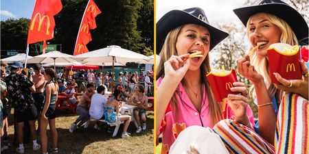 McDonald’s will be serving up free fries at festivals this summer