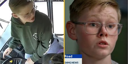 Kid who saved school bus after driver passed out was only one not distracted by his phone