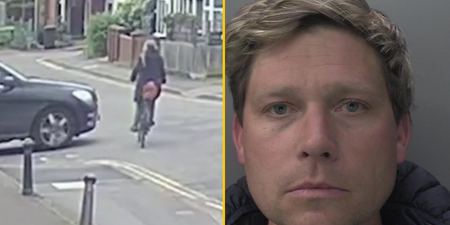 Harrowing moment drink driver knocks cyclist, 70, off her bike – then drives over her