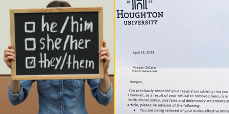 University fires two employees for including their pronouns in emails