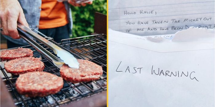 Vegan angry at neighbour barbecue