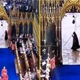 Moment ‘Grim Reaper’ runs past Westminster Abbey during coronation