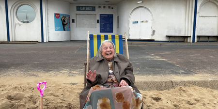 Woman celebrated her 101st birthday with a trip to her favourite beach – where she had not been for 25 years