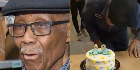 Man celebrates 98th birthday at work after spending his whole life working 7 days a week