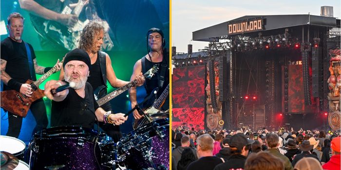 Metallica performance at Download