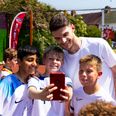 <strong>Declan Rice surprises kids from his hometown</strong>