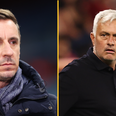 Gary Neville deletes tweet after hitting out at Roma and José Mourinho