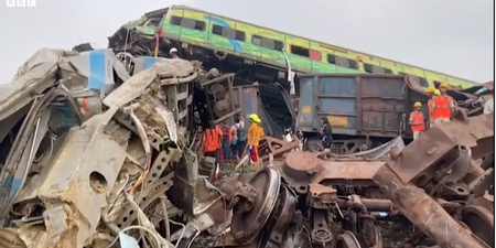 More than 260 dead after India train crash