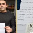 Shoplifter leaves £10 note and a ‘sorry’ letter for newsagent