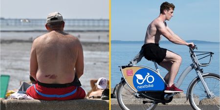 Brits divided over whether men should go topless in public during heat