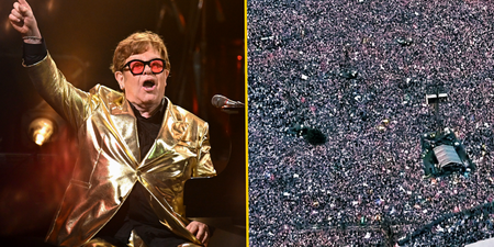 Viewers stunned by ‘biggest ever’ Glastonbury crowd for Elton John’s final UK performance