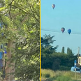 Man dies in hot air balloon horror as witnesses watched the craft explode in ‘fireball’