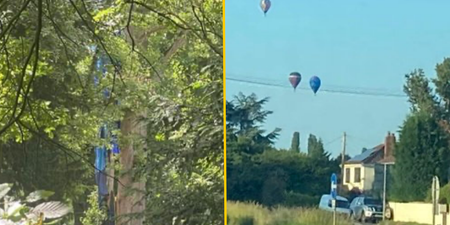 Man dies in hot air balloon horror as witnesses watched the craft explode in ‘fireball’