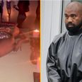 Kanye West eats sushi served on naked woman for his 46th birthday