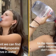 Americans are claiming Europeans ‘don’t believe in water’