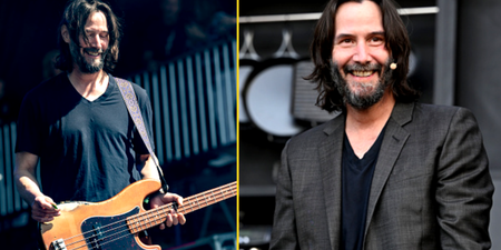Keanu Reeves announces he’s going on tour as his band release first album in 23 years
