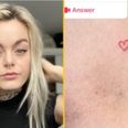 Tattooist sparks controversy by revealing how much she charges for small tattoo