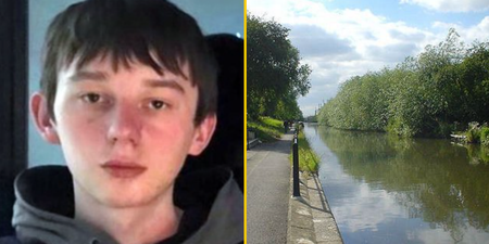 Boy, 17, found in canal after being stabbed to death