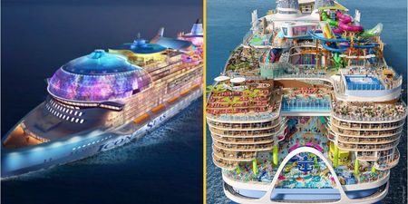 Cruise ship five times bigger than Titanic to make its maiden voyage next year