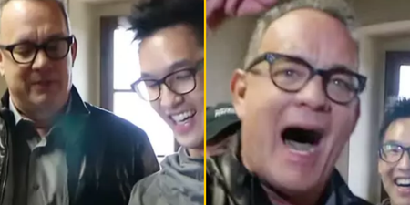 Tom Hanks was asked if he remembered words to rap from 1988 movie Big and he didn’t disappoint