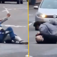 Man disarms knife-wielding thug as they wrestle in the middle of ‘Britain’s roughest street’
