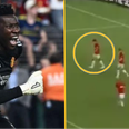 Andre Onana rages at Harry Maguire during Man United friendly