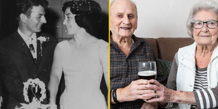 Man fell for wife of 60 years when she poured best pint he’d ever had