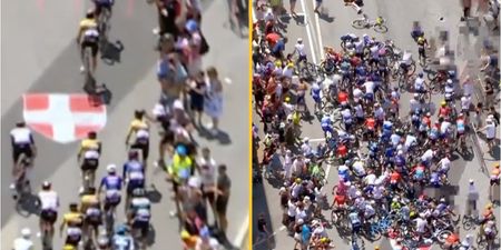 Spectator causes huge Tour de France crash as they try to take selfie