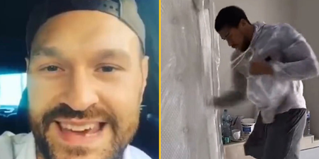 Tyson Fury takes swipe at Anthony Joshua after bizarre video surfaces online