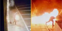 Yob tries to burn down soft play centre – accidentally sets himself on fire