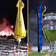 Champions League fixture suspended after fan dies
