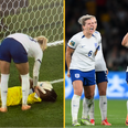 Chloe Kelly consoles Nigeria goalkeeper after England shootout win