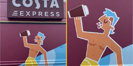 Costa Coffee defends trans mural after boycott calls