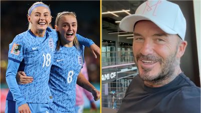 David Beckham under fire after referring to Lionesses as ‘girls’ during video message