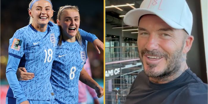 David Beckham under fire after referring to Lionesses as 'girls' during video message