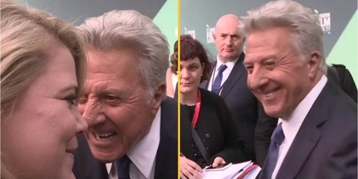Dustin Hoffman 'makes woman's life' after she tells him Hook is favourite movie