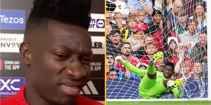 Andre Onana takes full responsibility for halfway line goal on Old Trafford debut