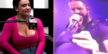 Woman who threw 36G bra at Drake says she’s thinking about dating him