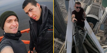 Friend of daredevil who fell from 68th floor says he didn’t slip