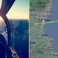 Pilot traces 15-mile-long penis shape in the sky after being asked to divert his plane