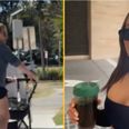 Woman shouts ‘get a real job’ at influencers as they take pics outside