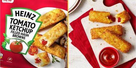 Heinz drops new ketchup-filled hash browns