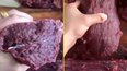 Video of freshly cut meat spasming is turning people into vegetarians